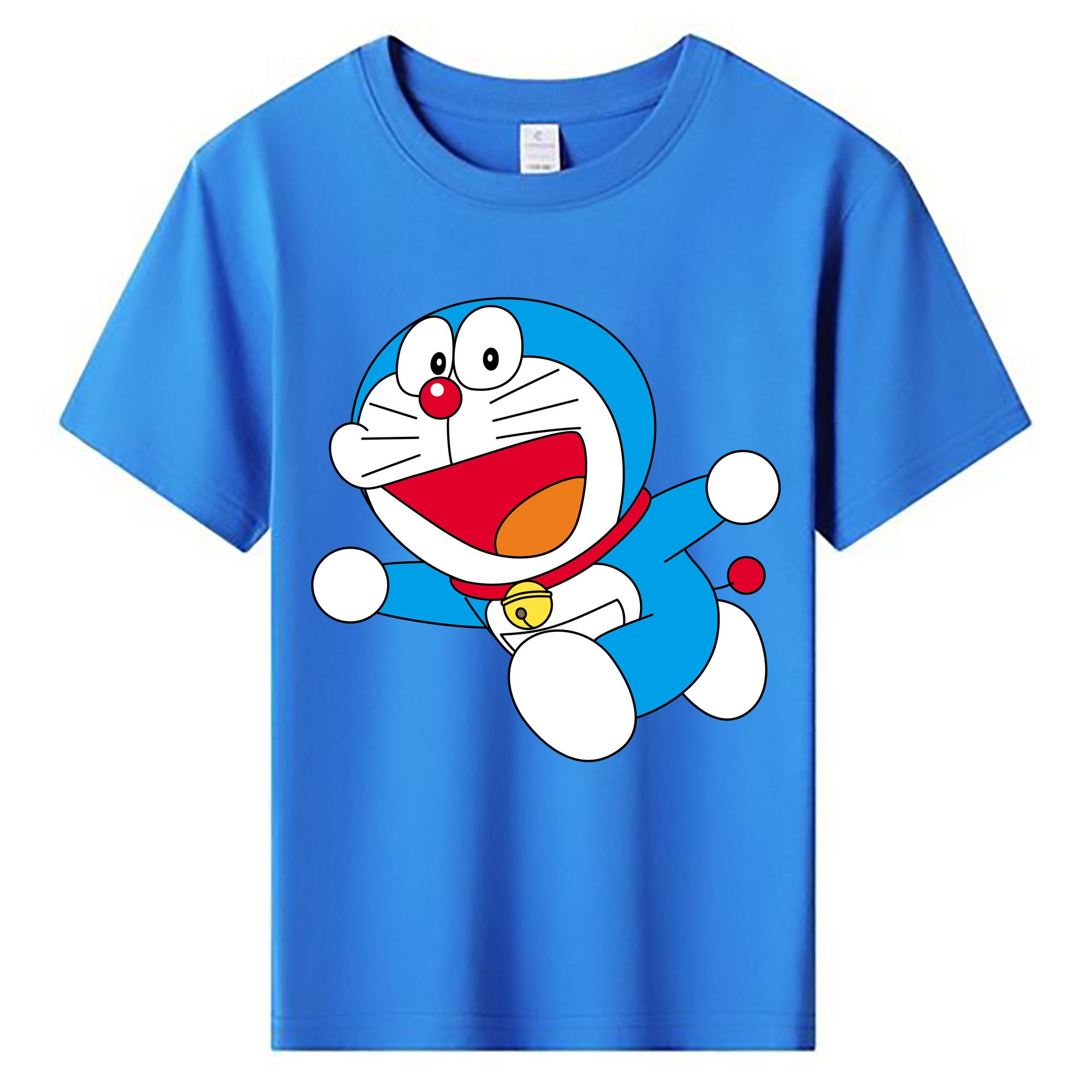 （画像用） ドラえもん Doraemon 綿100％キッズTシャツ（フロントプリント）
